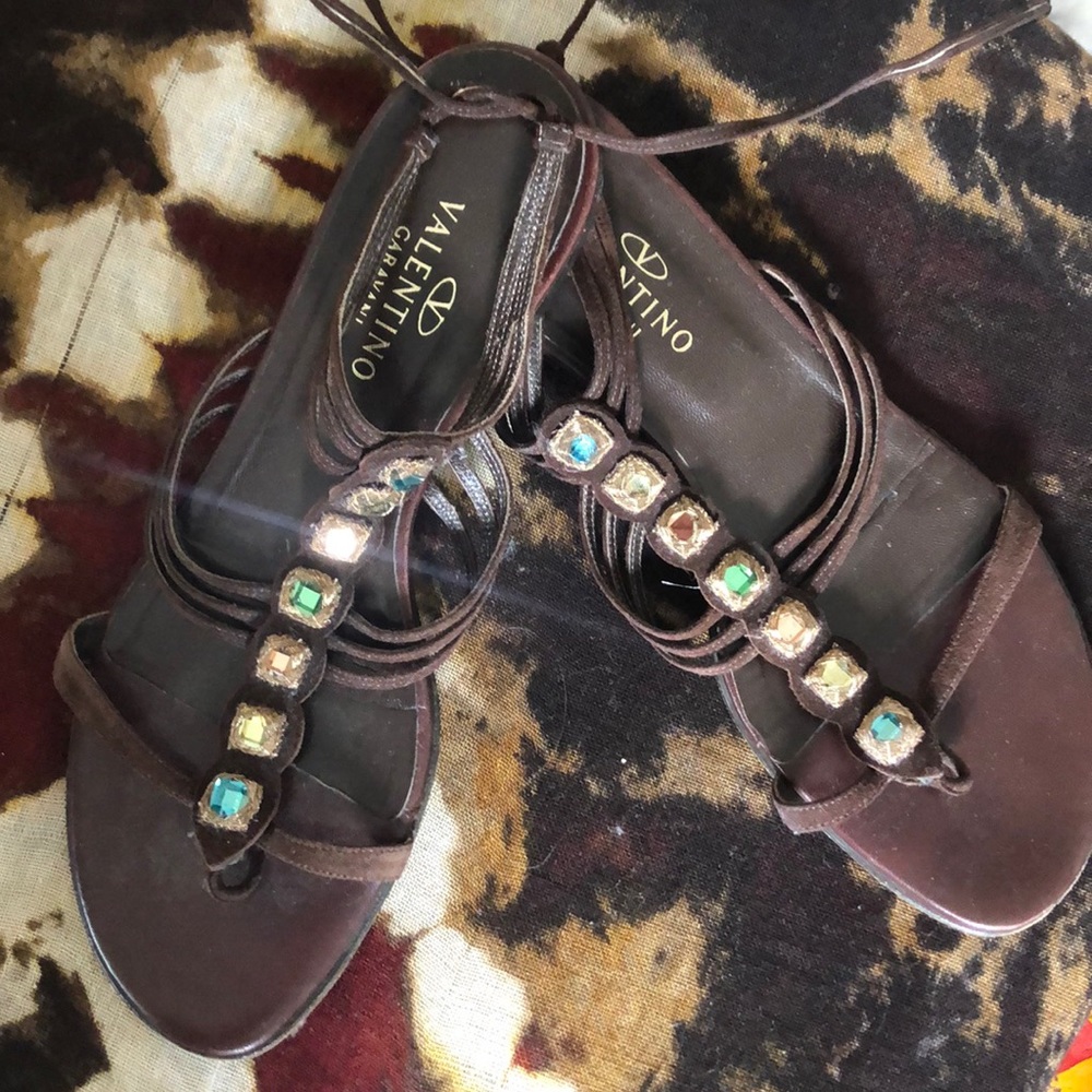 Valentino Garavani embellished sandals